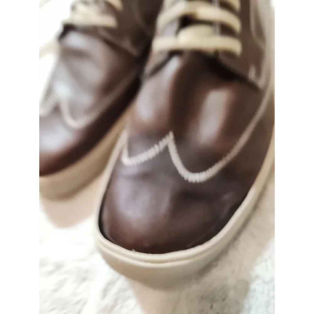 Cole Haan‎ Wingtip Shoes Sneakers Winslow C10641 Lace Up Brown Casual Mens 11.5